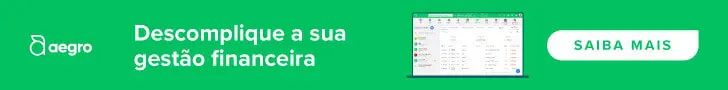 banner publicitário digital da Aegro, um software de gestão para o agronegócio. Com um fundo verde vibrante, ca