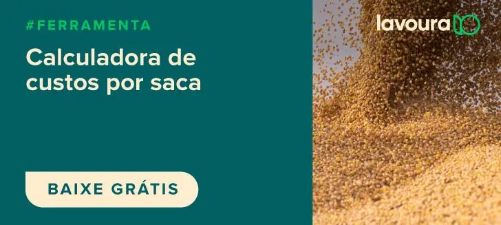 banner promocional digital com um fundo verde-escuro, projetado para atrair a atenção de profissionais do agron