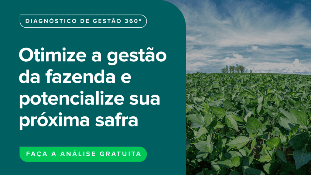 Banner promocional para diagnóstico de gestão agrícola gratuito da Aegro.