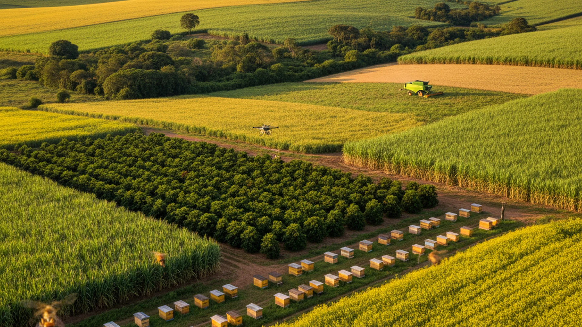 Abelhas na Agricultura: Como a Polinização Aumenta a Produtividade