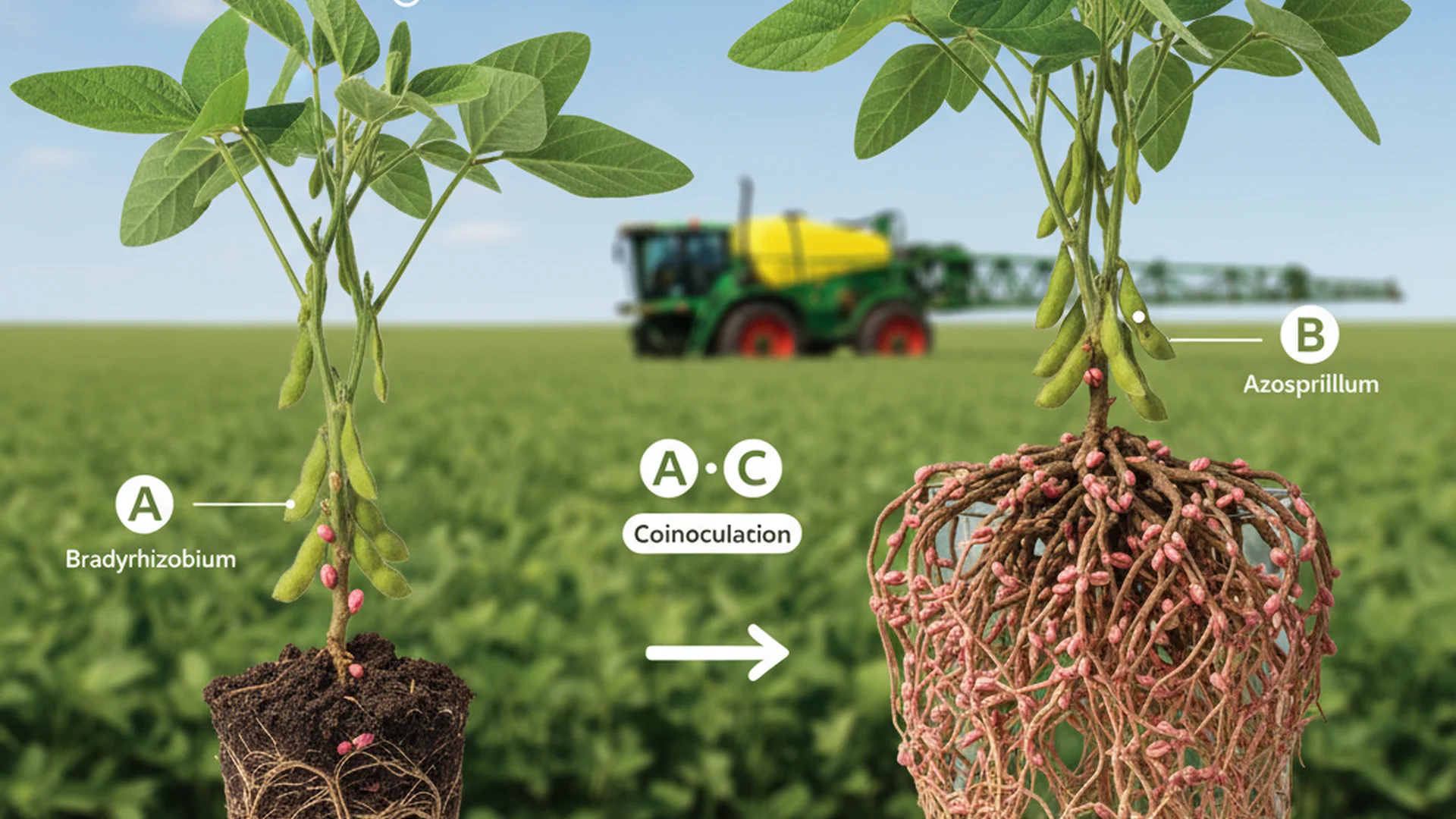 Coinoculação na Soja: O Guia Completo para Aumentar a Produtividade