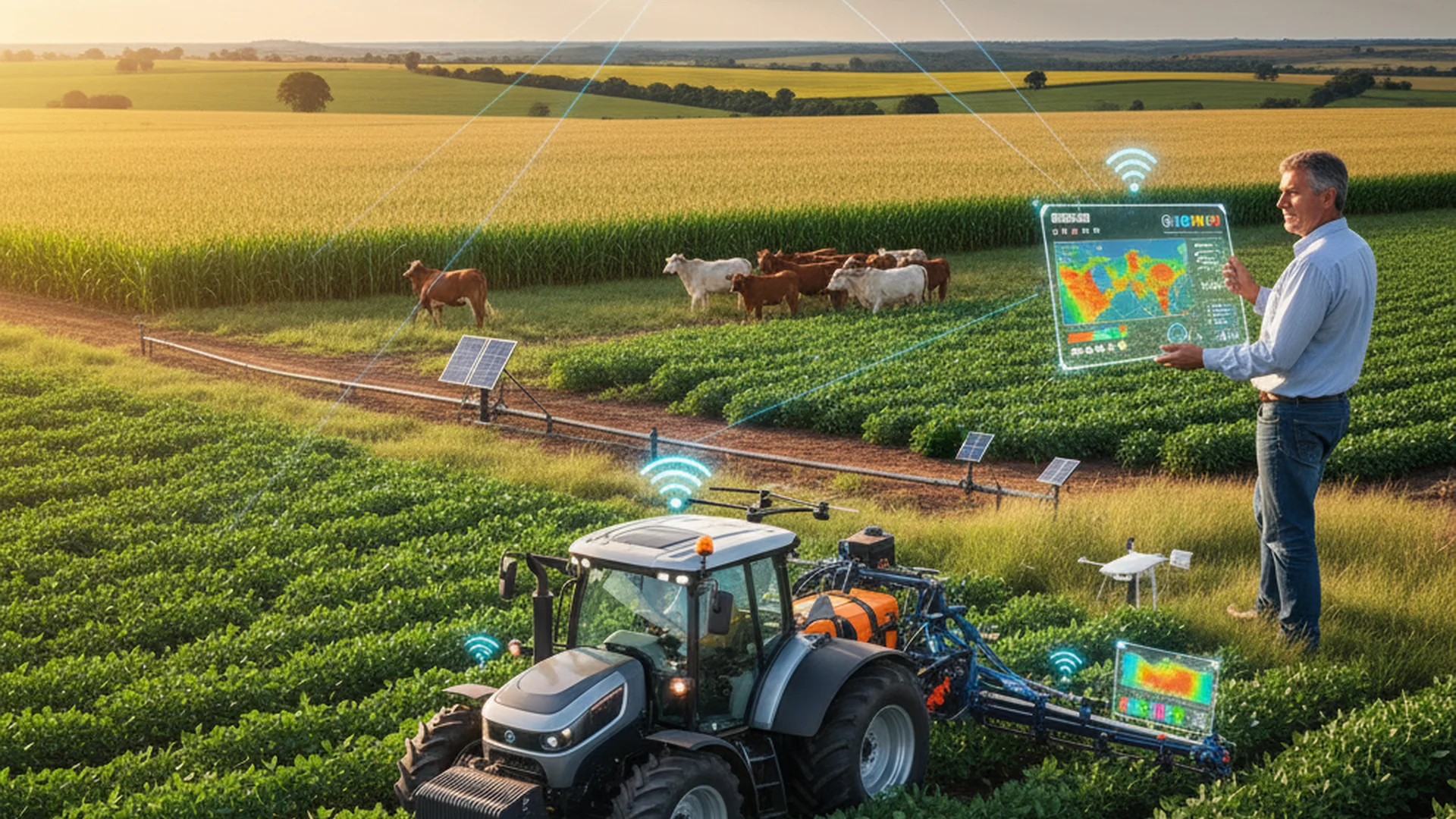 Fazenda Inteligente: 5 Ferramentas Essenciais para Modernizar sua Propriedade