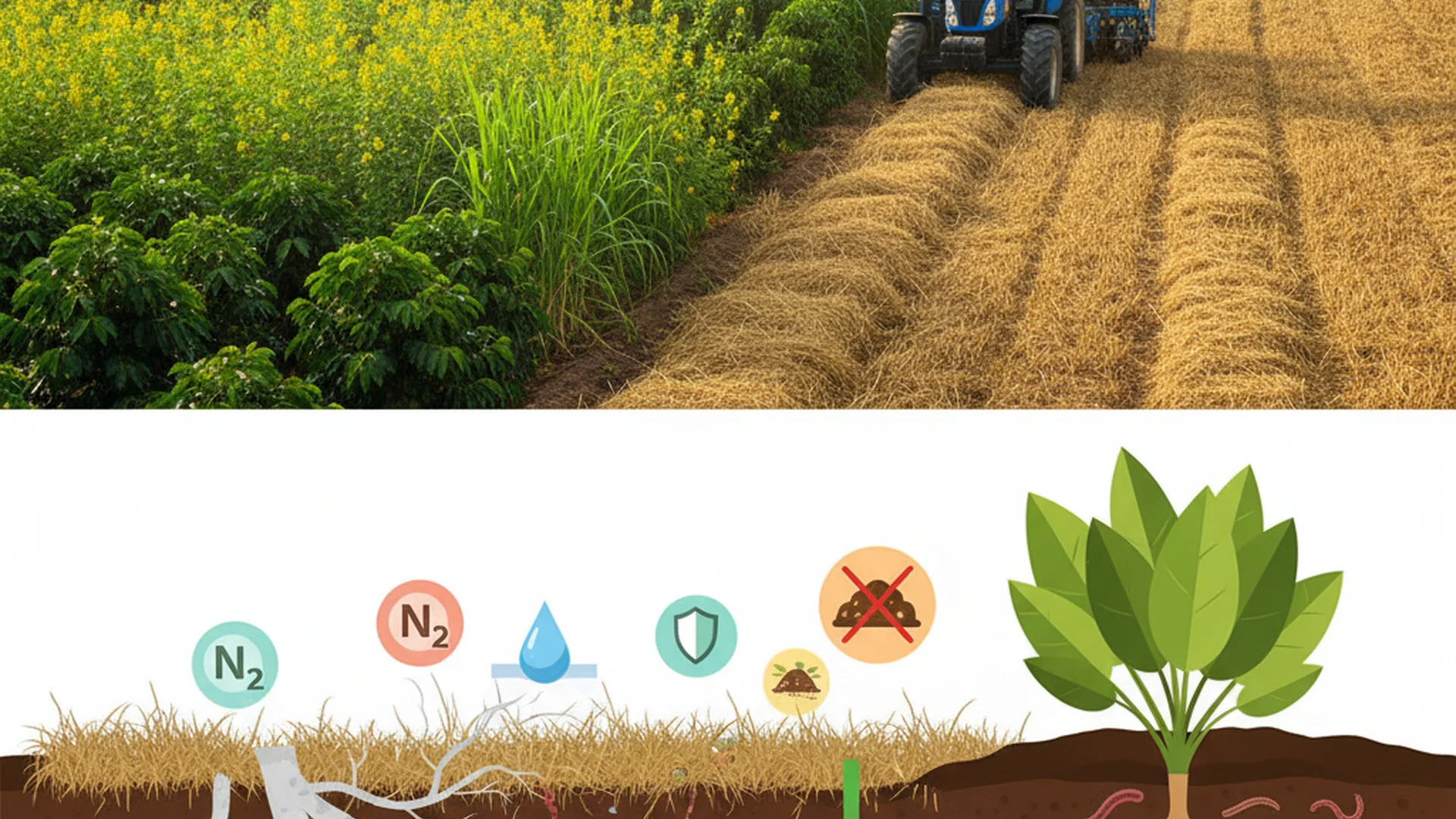Plantas de Cobertura: Guia Prático para um Solo Fértil e Produtivo