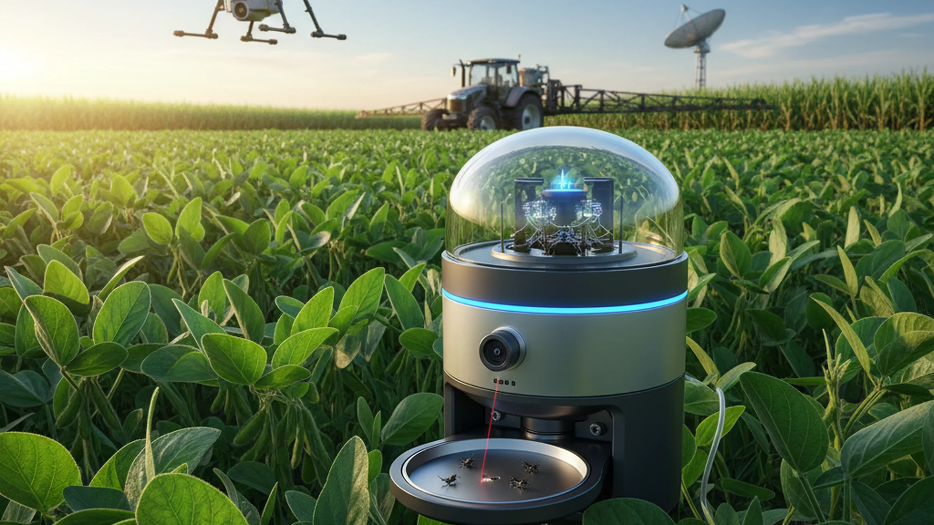 Sensores no Monitoramento de Pragas: Como a Tecnologia Otimiza o MIP no Campo