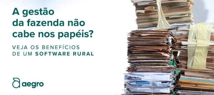 peça publicitária dividida em duas seções. À esquerda, sobre um fundo branco e limpo, há um texto em verde esc