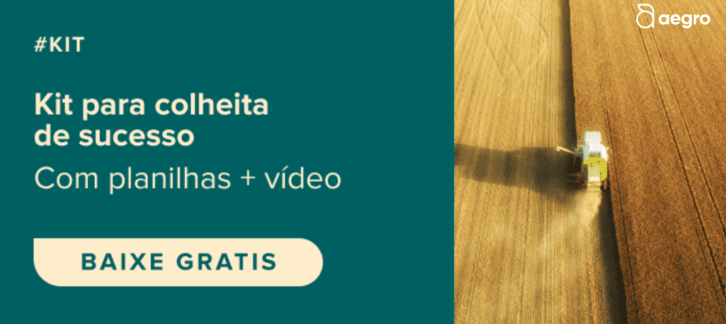banner promocional dividido em duas seções. À esquerda, sobre um fundo verde-escuro, há um texto em branco e cr