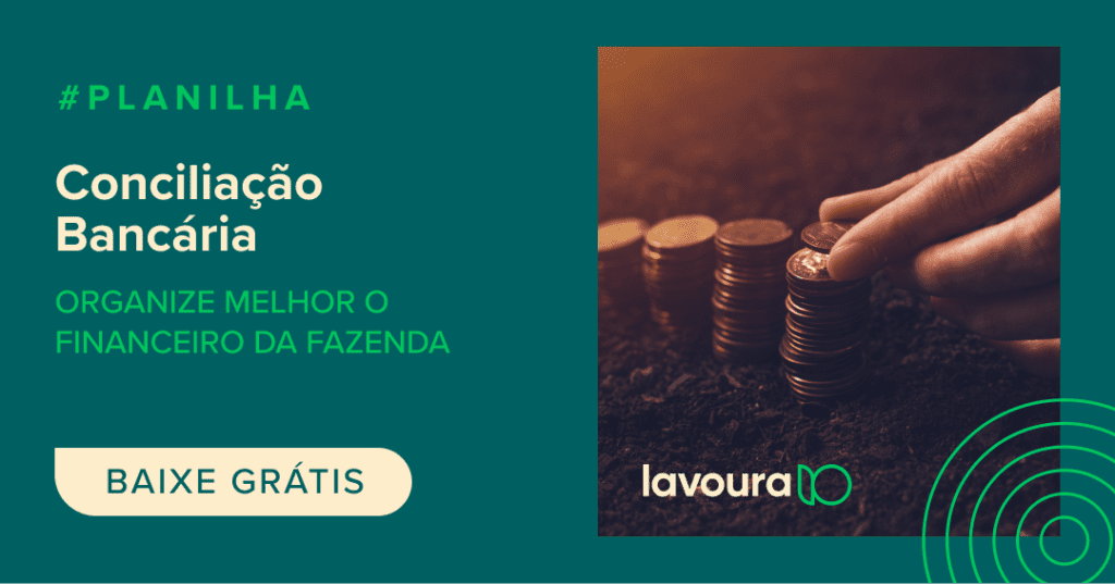 banner promocional dividido em duas seções. À esquerda, sobre um fundo verde escuro, há textos informativos: a