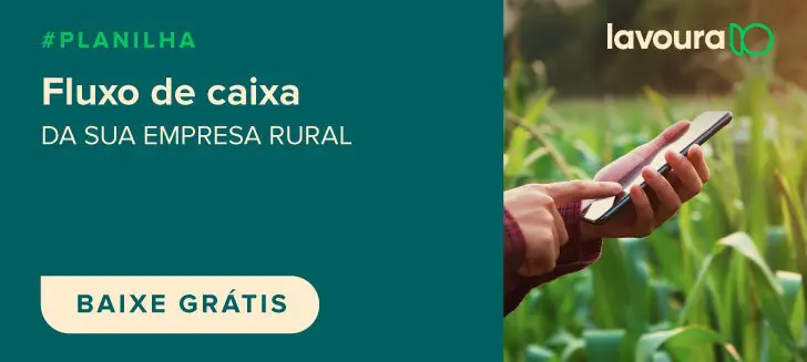 banner promocional dividido em duas seções. À esquerda, sobre um fundo verde-azulado, há um texto em destaque q