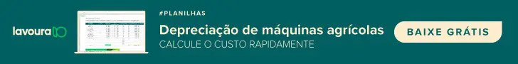 banner promocional com fundo verde-azulado escuro, projetado para atrair a atenção de profissionais do agroneg