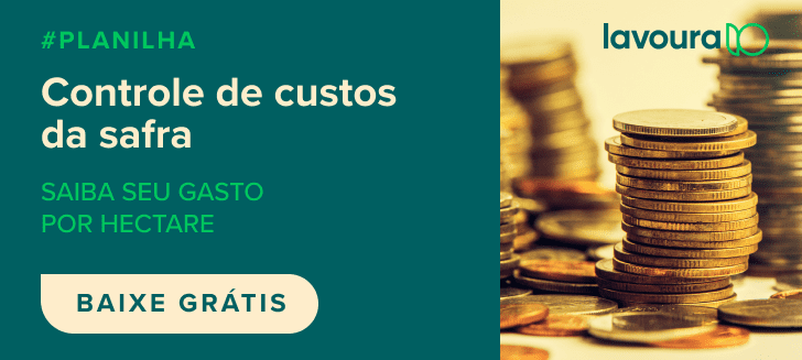 banner promocional dividido em duas seções verticais. A seção esquerda, maior, possui um fundo verde-escuro e c