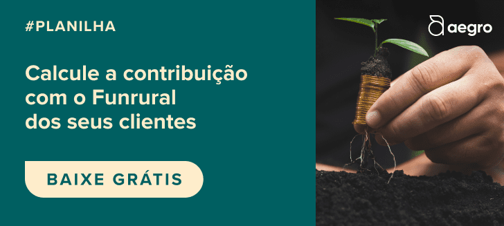 banner promocional da Aegro, dividido em duas seções. À esquerda, sobre um fundo verde-escuro, há um texto clar